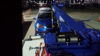 Illustration for article titled Chevy SS Pace Car Goes Up In Flames At Sprint Unlimited NASCAR Race